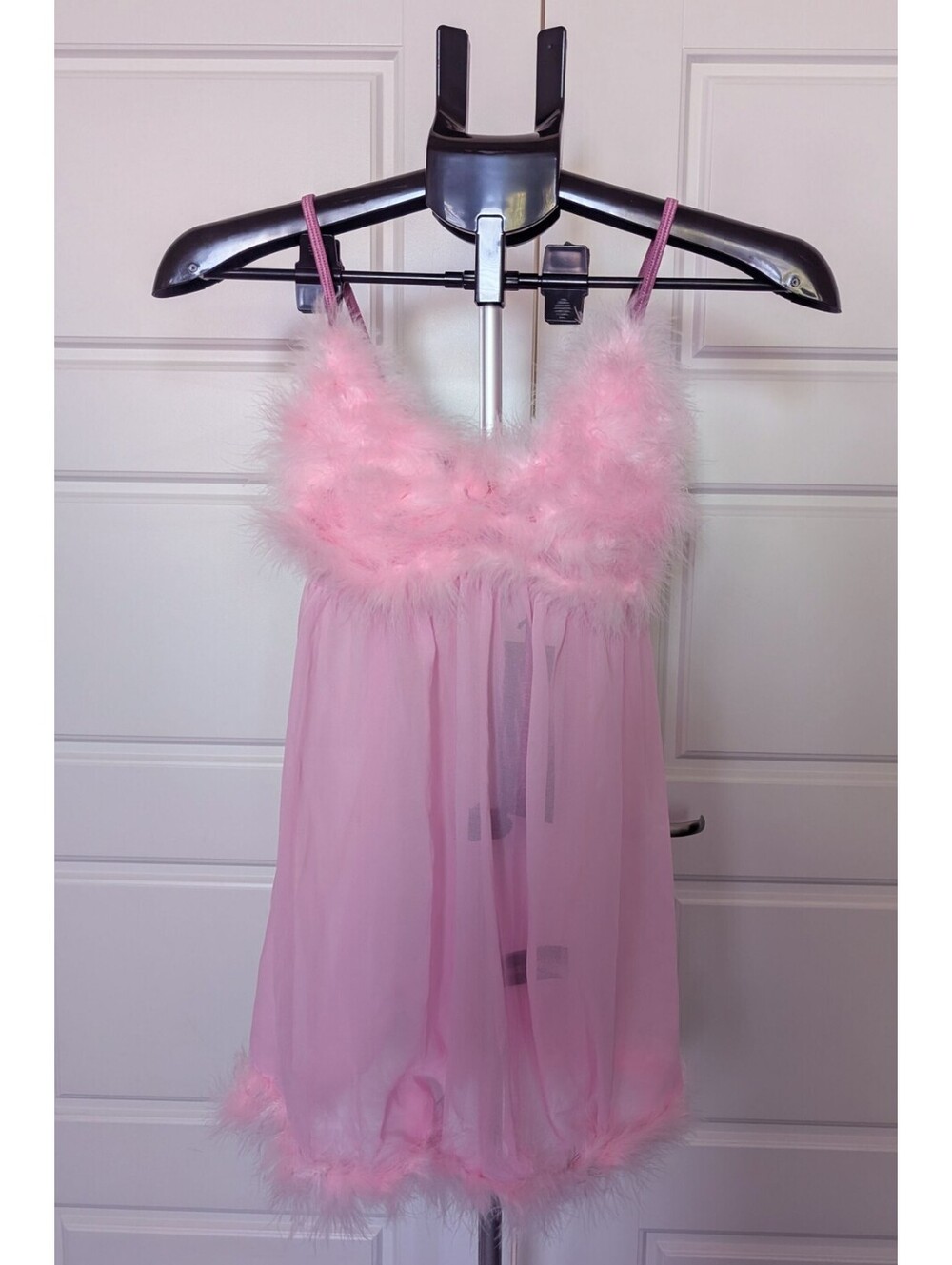 Dolls Kill Trickz N Treatz Pink Austin Powers Fembot Costume DRESS Size S NWT
